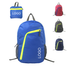sports folding outdoor backpack portable knapsack hiking travel foldable backpack with custom logo